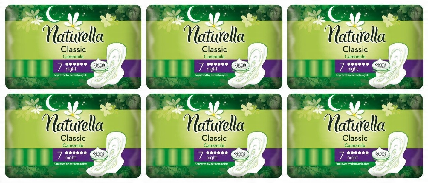 

Podpaski Naturella Classic Night (7 szt) x 6 op