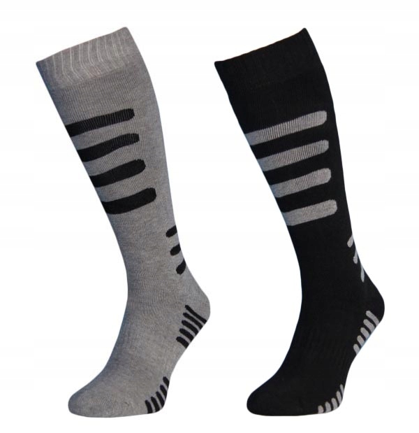 

2x Grube Podkolanówki skarpety Thermo-frota 40-43