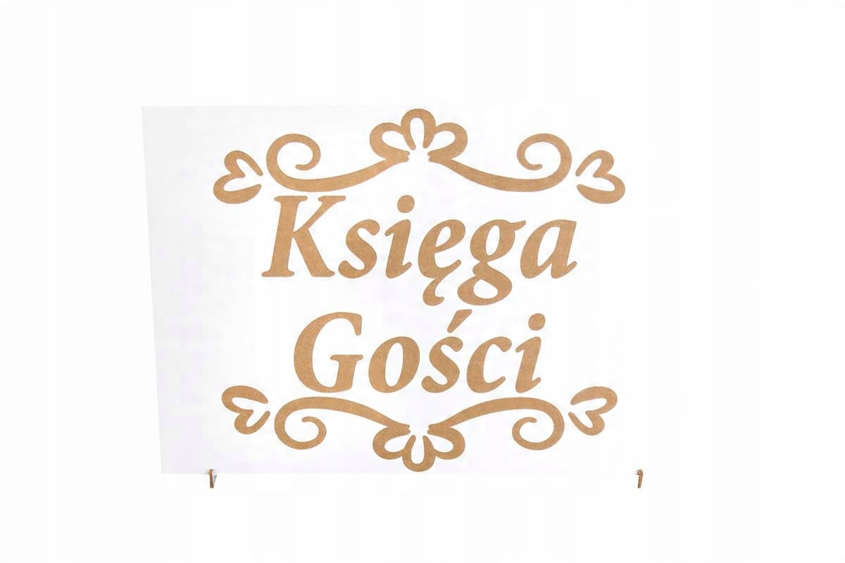 

Tabliczki Księga Gości 30x42 ślub wesele