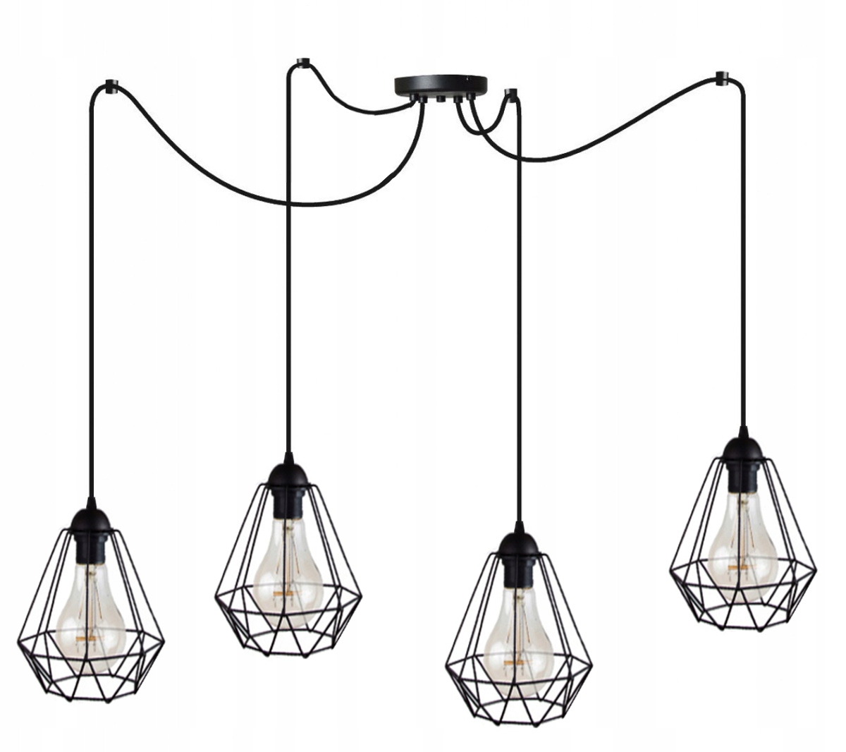 

Lampa Sufitowa ,żyrandol Diament Pająk 101-9