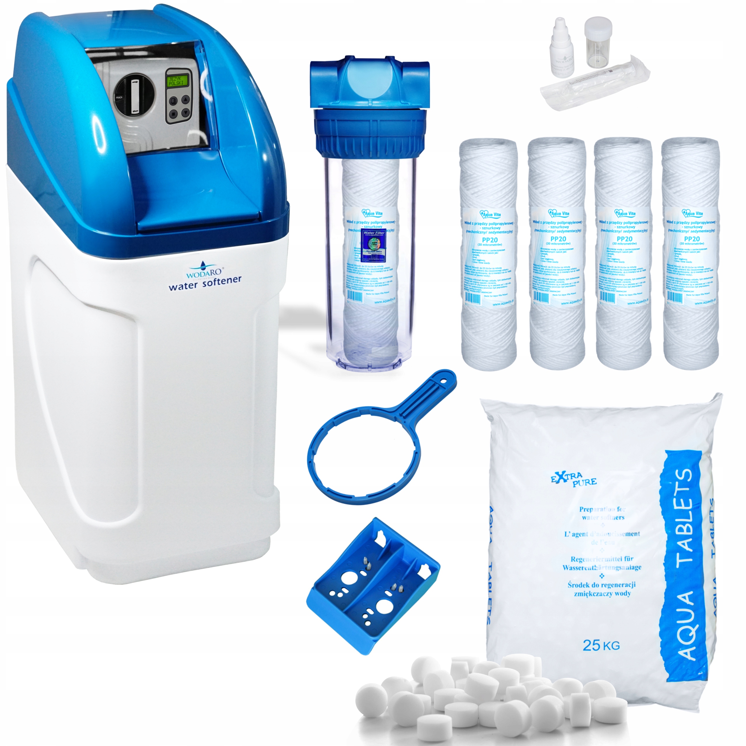 

Ocean Bnt 10 Mini Zmiękczacz Wody Filtr Wody Sól