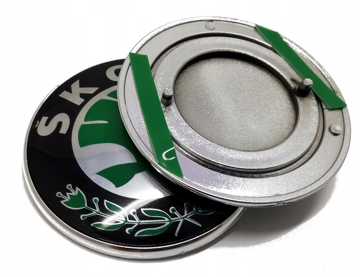 

Skoda zielona emblemat znaczek 80mm Fabia Octavia