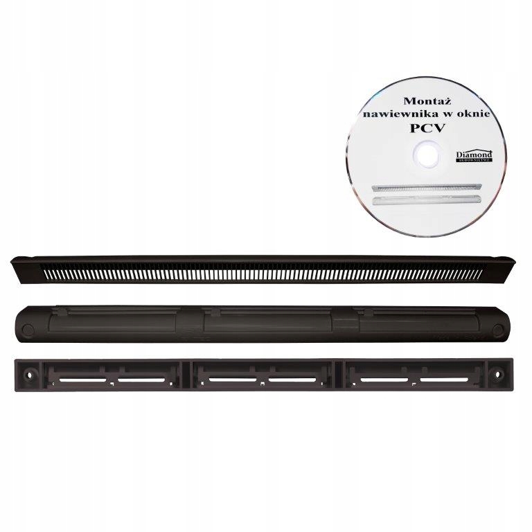 

Nawiewnik do okna okien okienny Vt 101 Antracyt