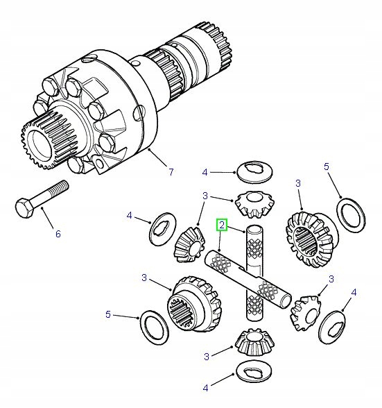RTC3397 - Lt230 Land Rover Defender Discovery reducer shafts