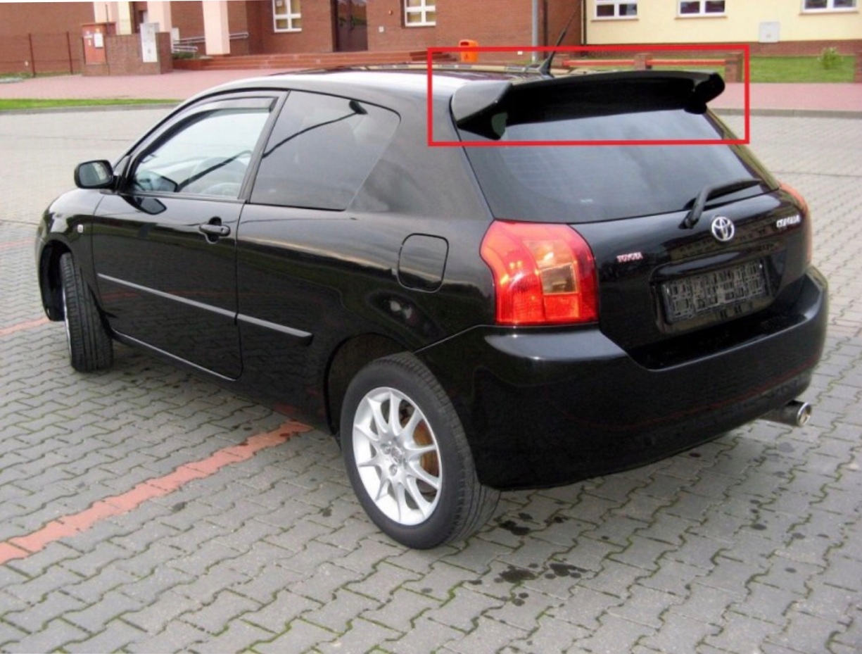 TOYOTA COROLLA SPORT - SPOILER DASZEK