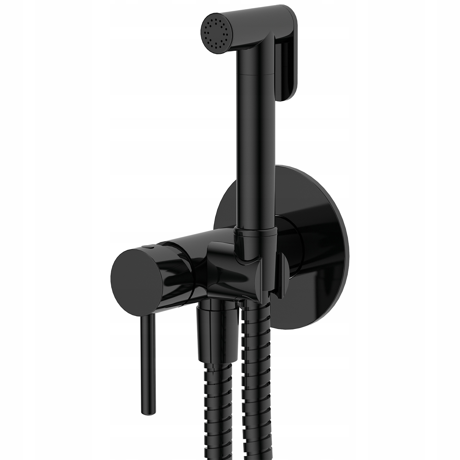 Bidetová batéria Omnires čierna SYSYBI2BL