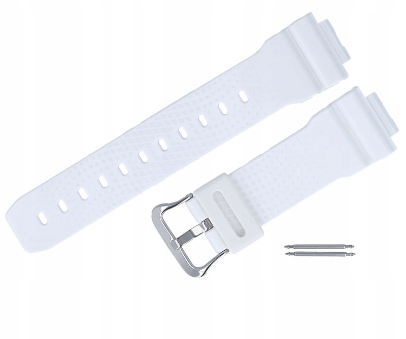 Pásek k hodinkám Casio DW-6900NB DW-6900 bílý, originální vzor