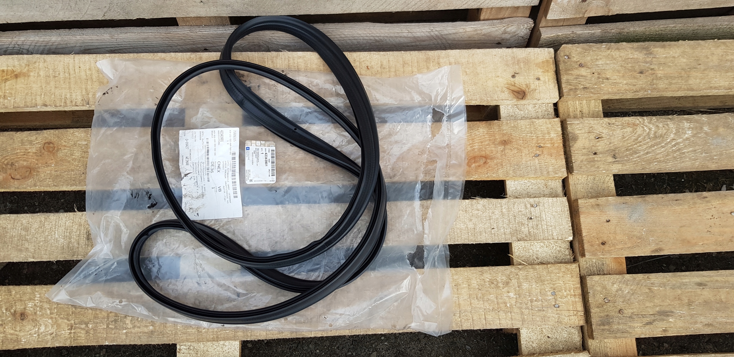 42343901 - CHEVROLET SPARK 2016-ПРОКЛАДКА ЗАДНЕЙ КРЫШКИ