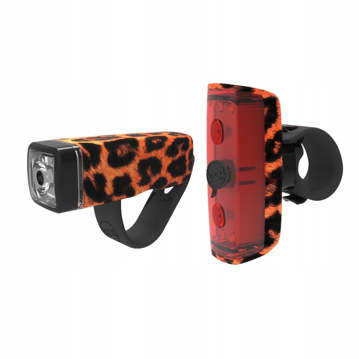 KOMPLET LAMPEK KNOG POP LED P+T LEOPARD -70% CENY
