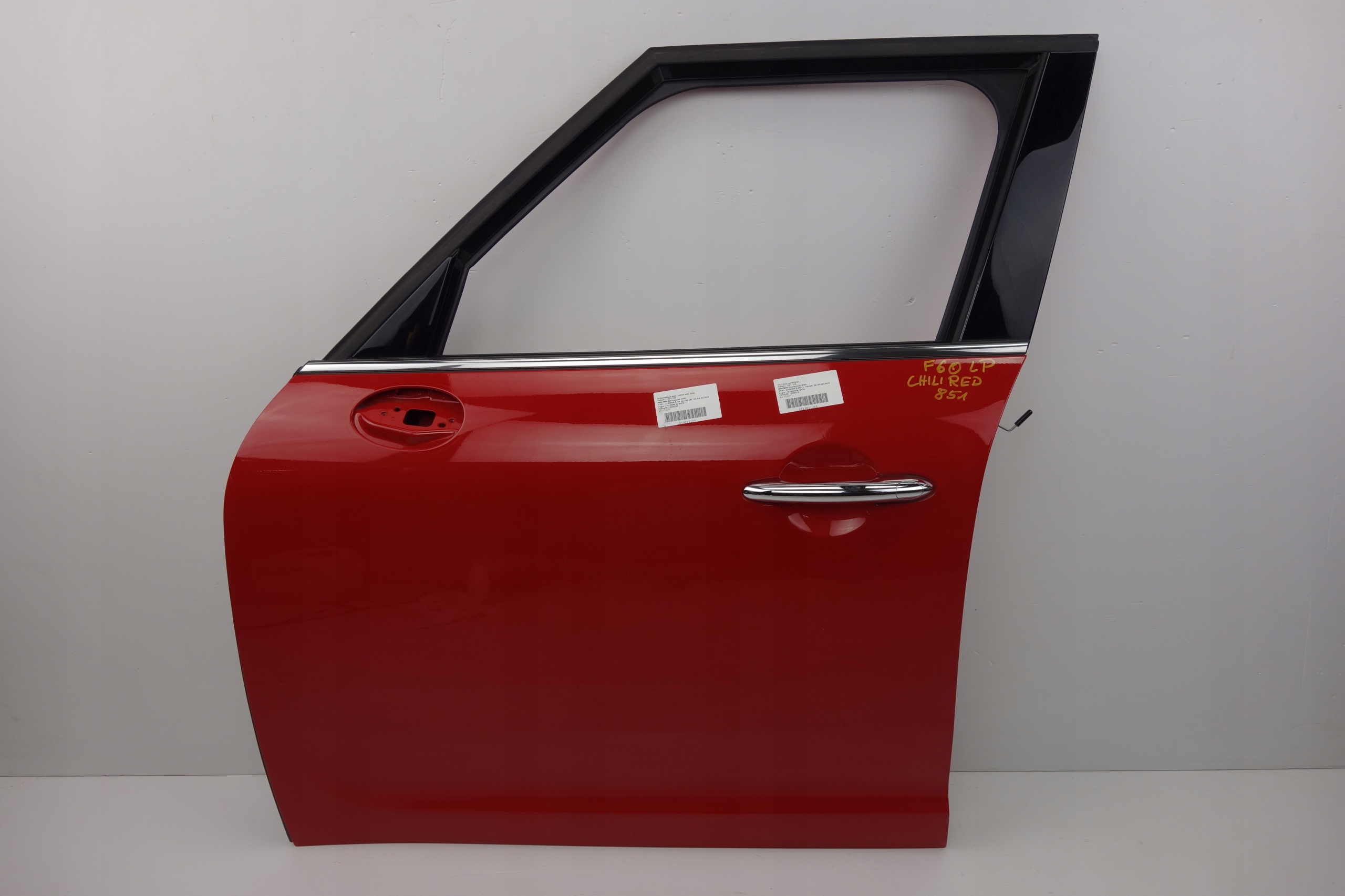 DRZWI LEWE PRZEDNIE MINI F60 CHILI RED 851