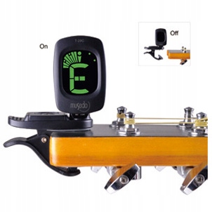 MUSEDO T29C TUNER CHROMATYCZNY GITAROWY DO GITARY AUTOMATYCZNE WYŁACZANIE EAN (GTIN) 6936257204011