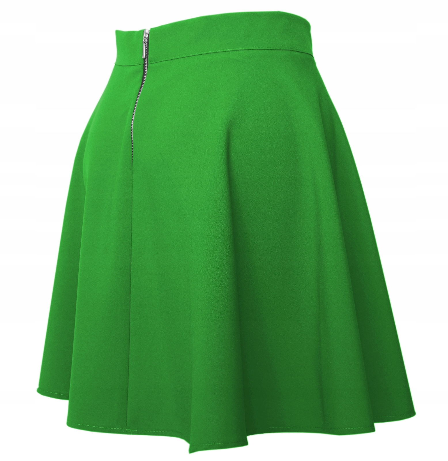 ZIELONA SPÓDNICA SPÓDNICZKA ROZKLOSZOWANA 32 XXS Marka inna