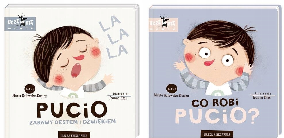 

2x Pucio Co robi Zabawy gestem i dźwiękiem