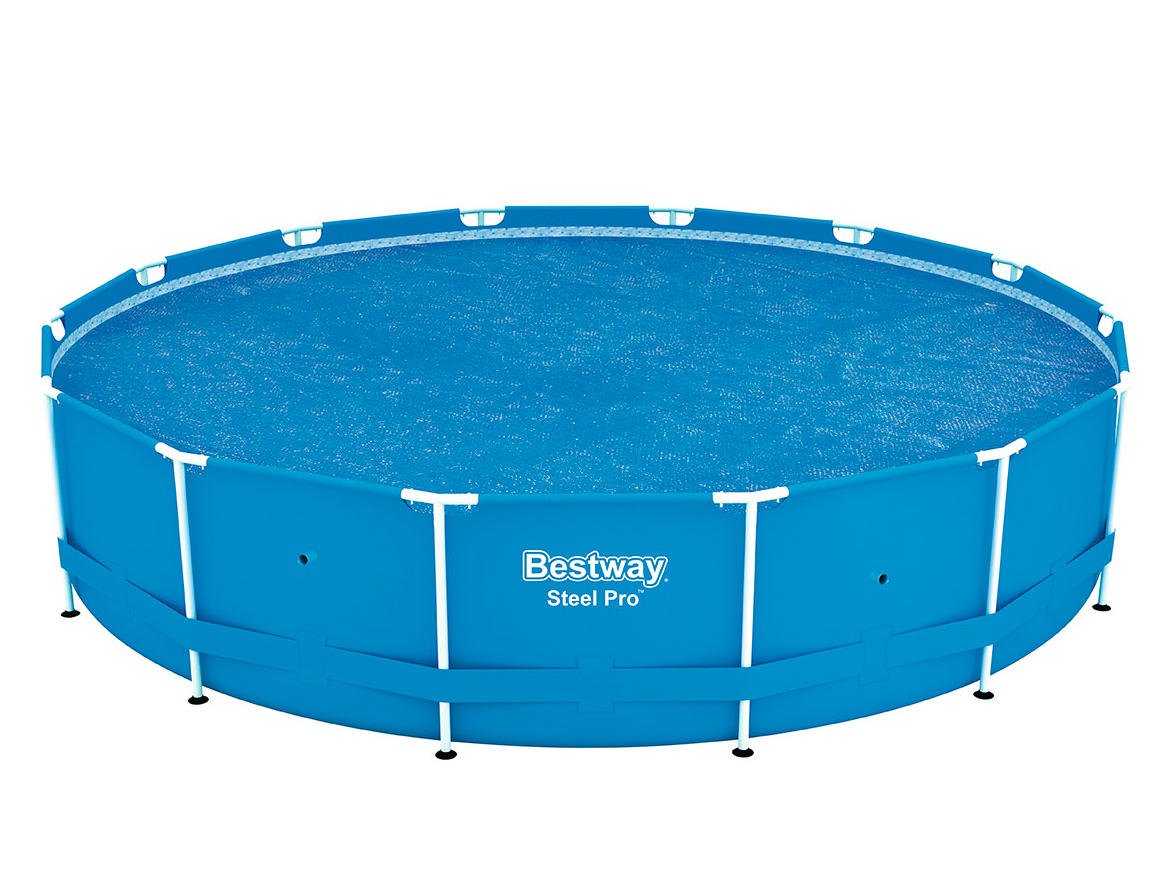 Krycí Plachta na bazén, termální krycí plachta pro bazény 427 cm Bestway 58252