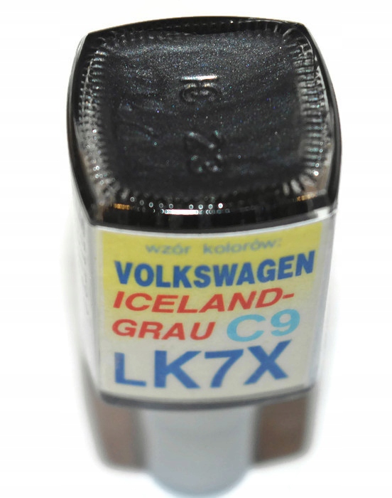 VW LK7X ICELAND GRAU C9 LAKIER ZAPRAWKA DO RYS ARA 10 ML