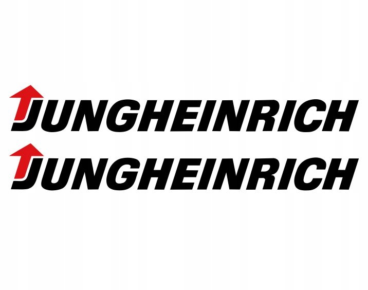 

Naklejki wózek widłowy napis Jungheinrich 40 cm