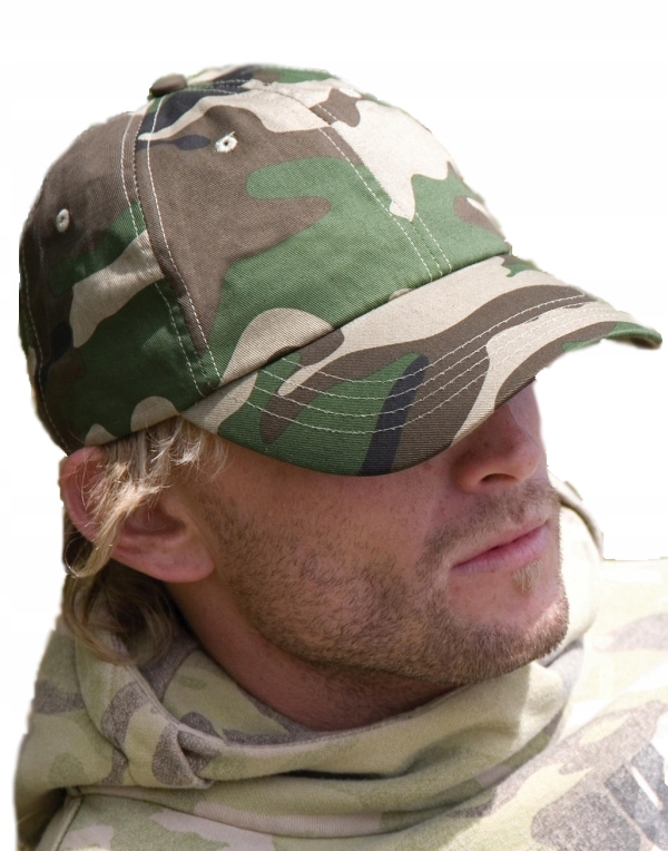 

Czapka Baseball z daszkiem Camo