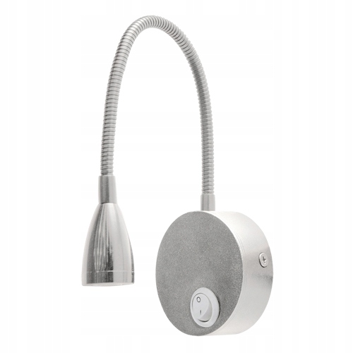 

Lampa ścienna kinkiet do czytania Nina Led Srebrna