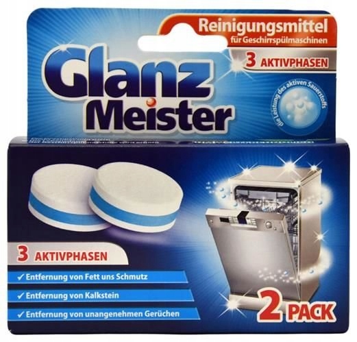 

Tabletki do czyszczenia zmywarki GlanzMeister