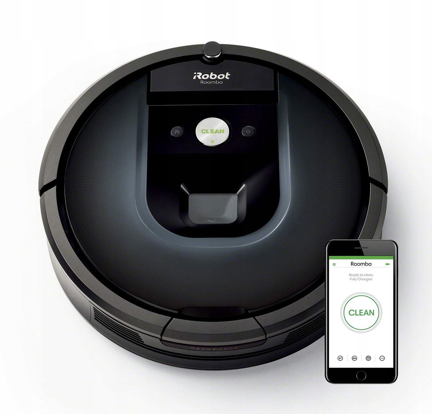 Пилосос iRobot Roomba 980 WER 981 Black edition