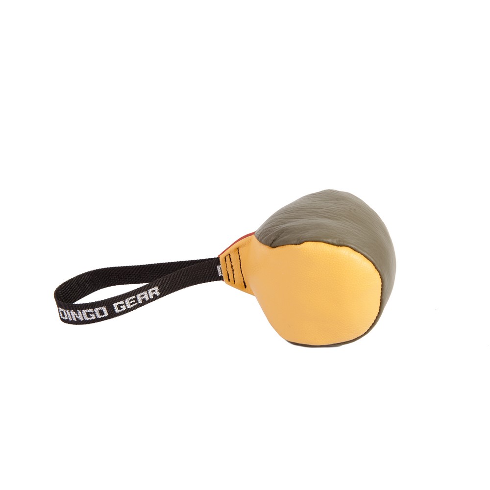 

Dingo Gear K9 Piłka Skórzana Z Rączką #11CM Pies