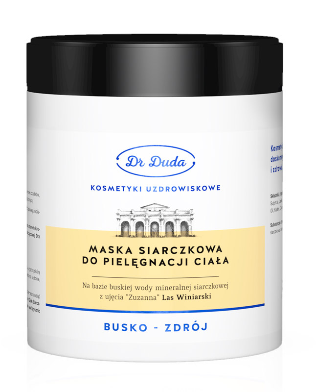 

Maska Siarczkowa do pielęgnacji ciała 500g Dr Duda