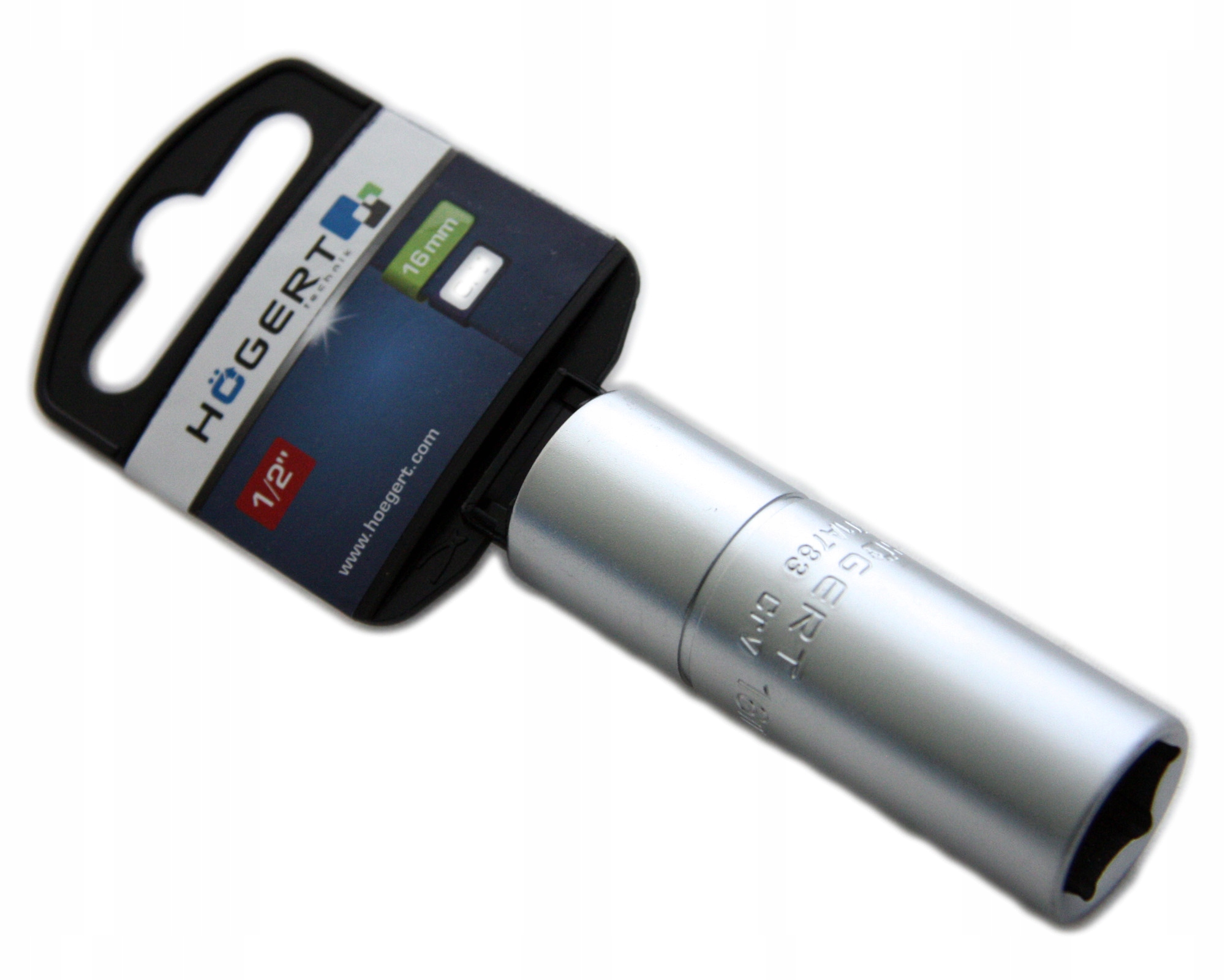 

Klucz Nasadka do świec 1/2'' 16mm HT1A783 Hogert