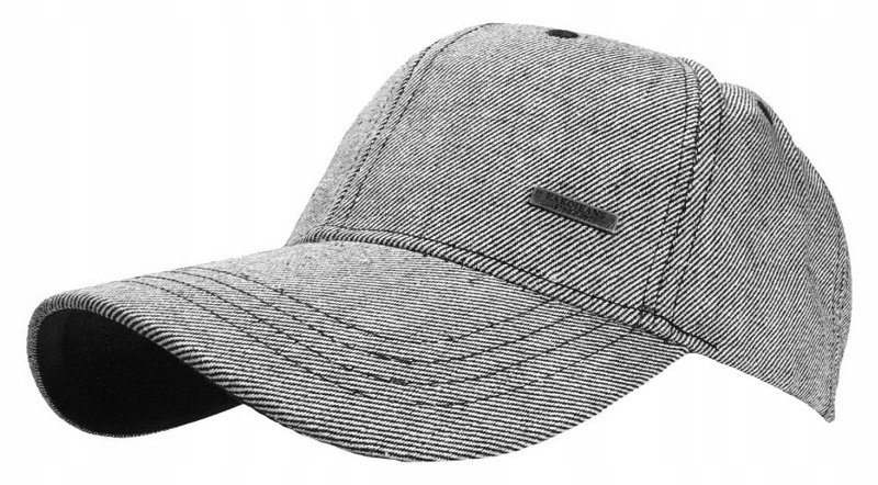 

Czarna Letnia Czapka z Daszkiem Pako Jeans
