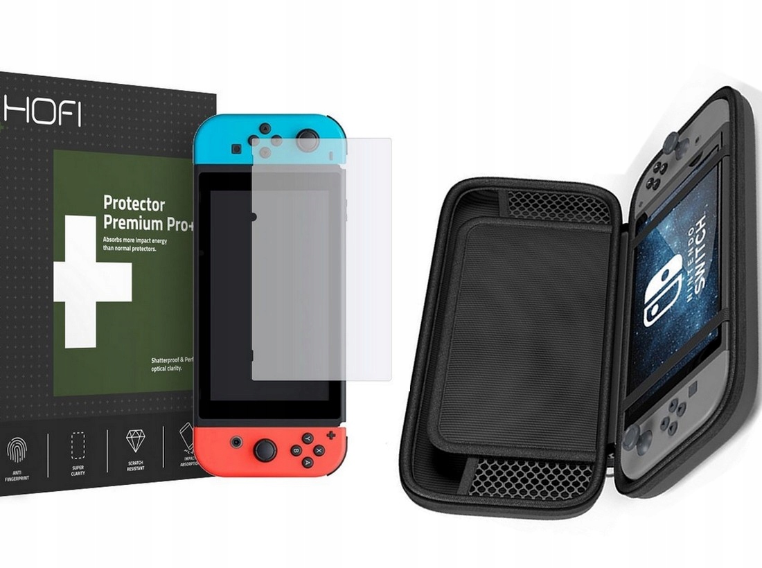 

Hardpouch Pokrowiec Etui Do Nintendo Switch +szkło