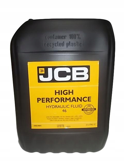 Jcb масло в мосты. Гидравлическое масло JCB hp32. Масло гидравлическое JCB High Performance Hydraulic Fluid 32. Гидравлическое масло на JCB 3cx.