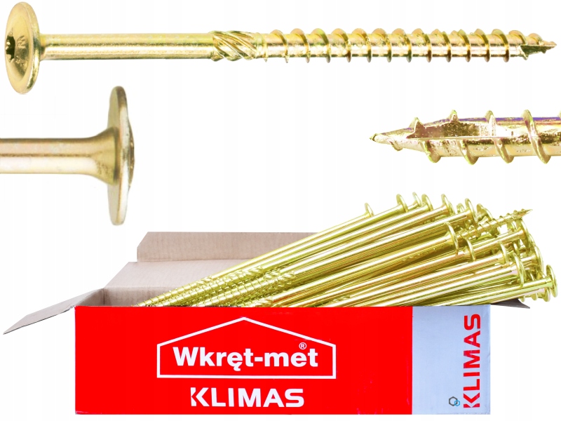 

Wkręty Ciesielskie 10x120 Torx Łeb Talerzowy 10szt