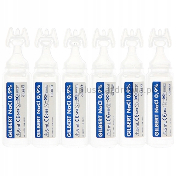 

Gilbert Sól fizjologiczna 0,9% NaCl 5x 5ml ampułki