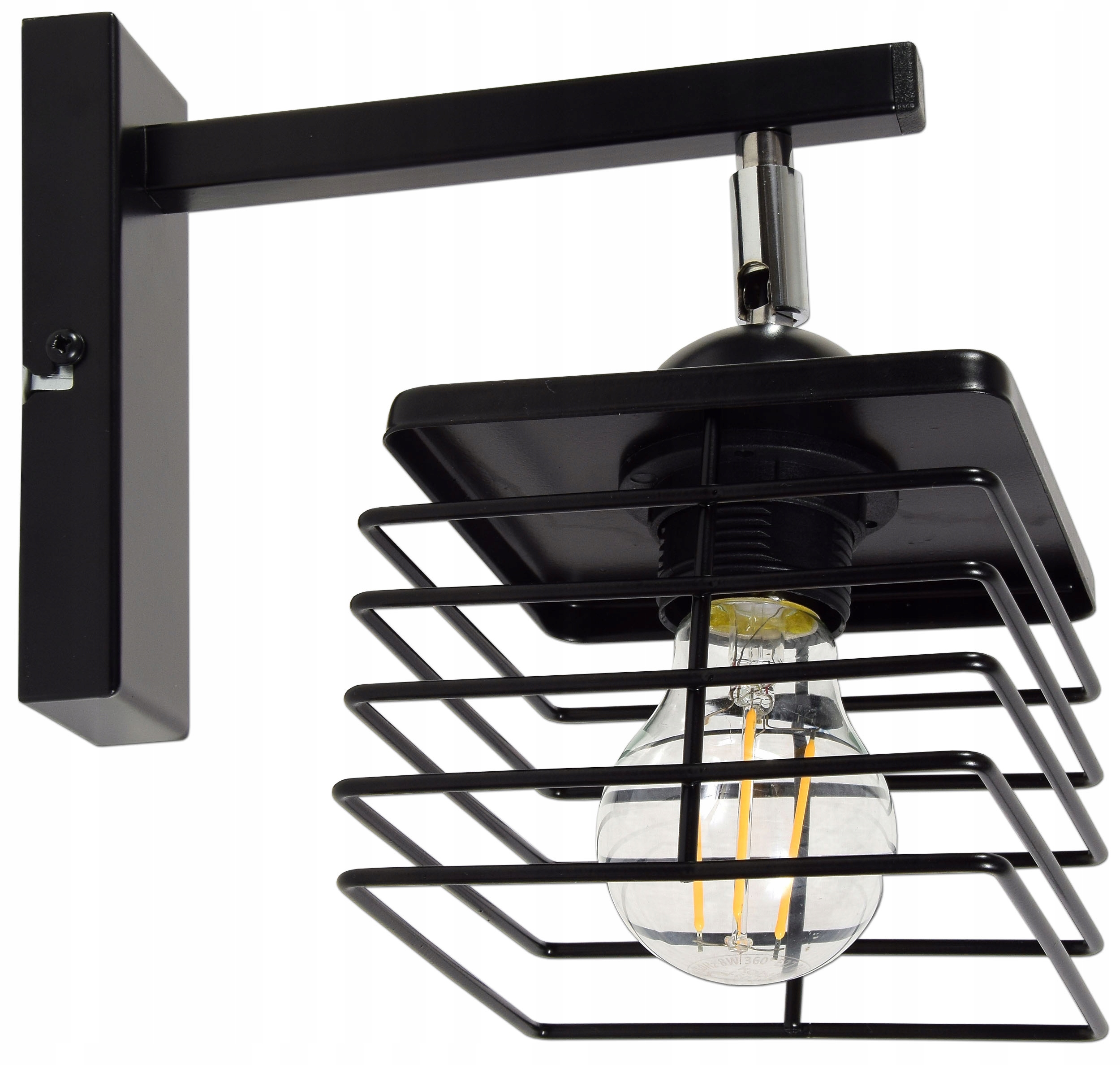 KINKIET ŚCIENNY NOWOCZESNY RETRO LOFT EDISON LED