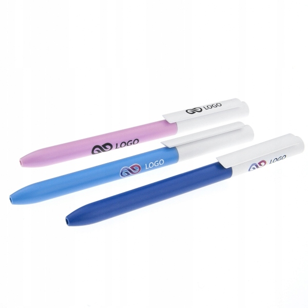 DŁUGOPISY Z NADRUKIEM LOGO REKLAMOWE 100 SZTUK