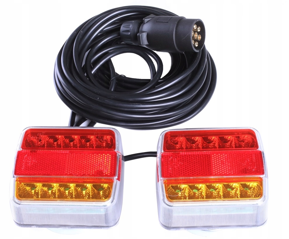 

Zestaw Lampa Led Tylna Magnes Przyczepa 5M Lampy