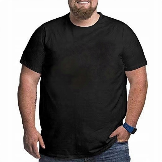 

Koszulka T-shirt Czarny 7XL