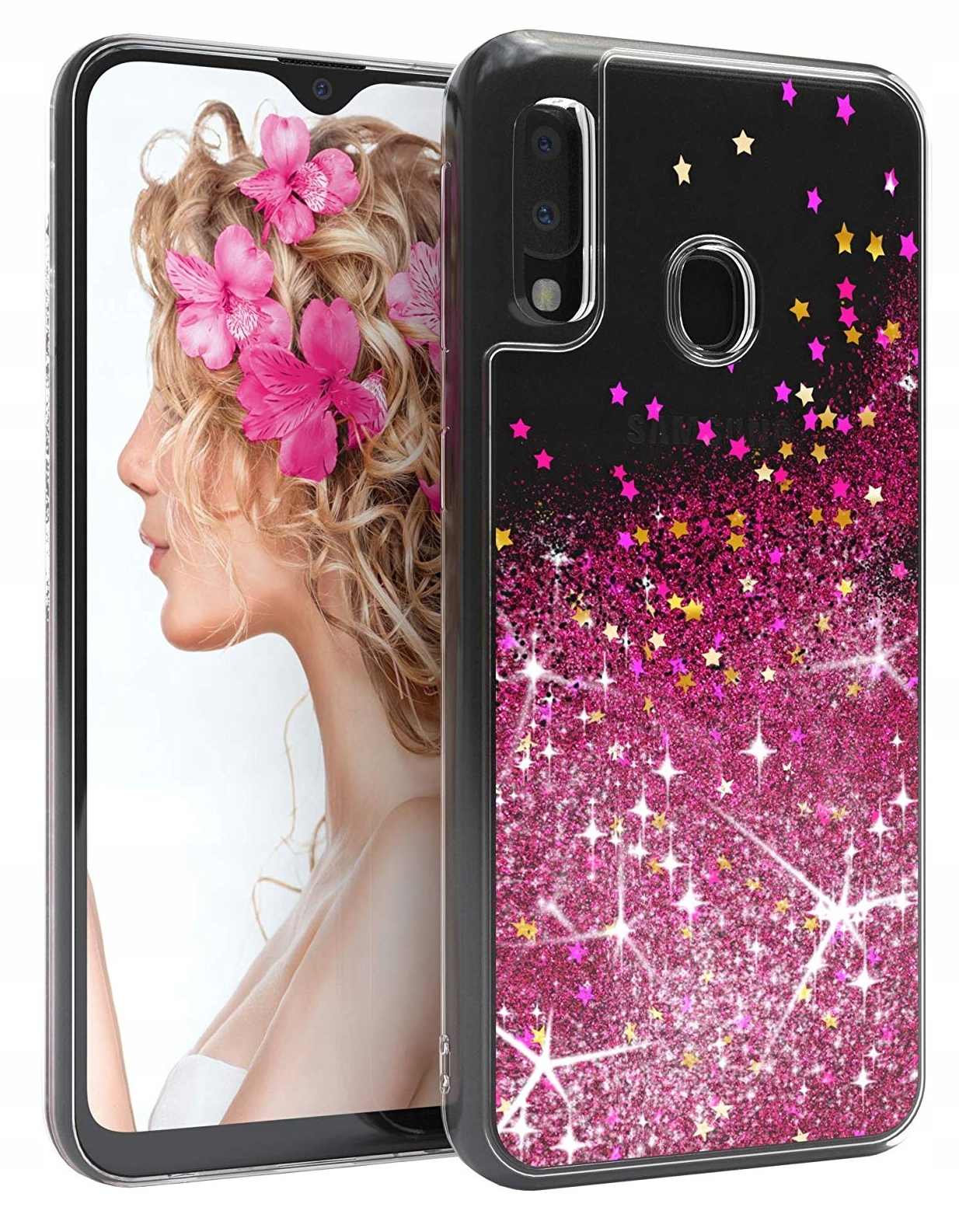 

Etui Brokat do Samsung A20E Liquid Case + Szkło