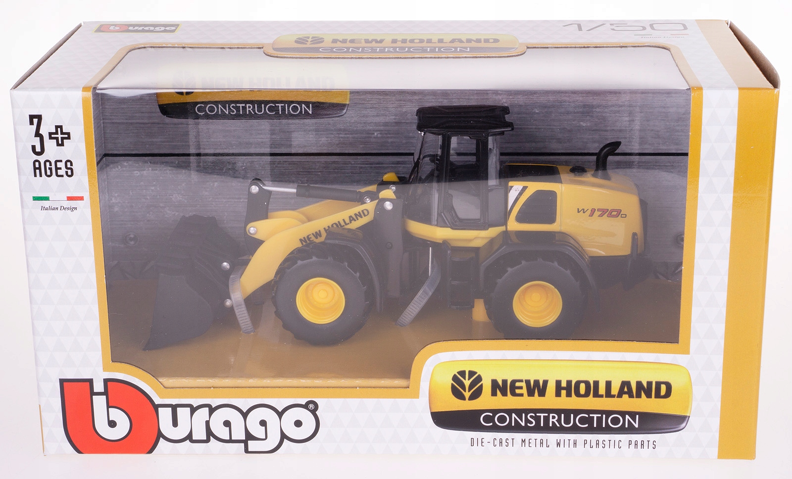 ŁADOWARKA KOŁOWA NEW HOLLAND ŁYCHA BBURAGO 1:50 EAN (GTIN) 4893993320806