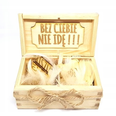 PUDEŁKO PROŚBA DLA ŚWIADKA O ŚWIADKOWANIE Kształt prostokątny