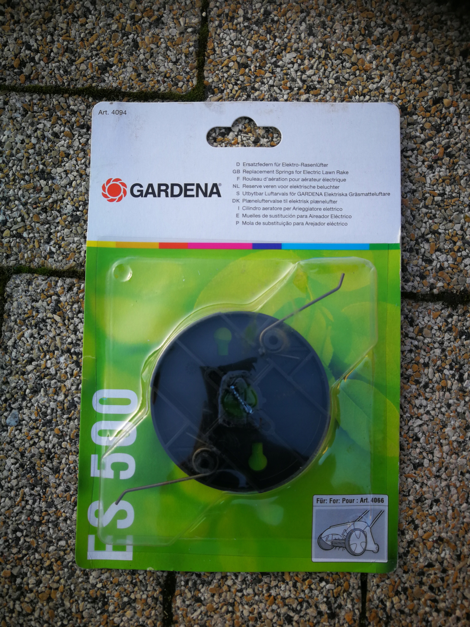 Sprężynki zapasowe (4094) do Gardena ES500 (4066) - 1716