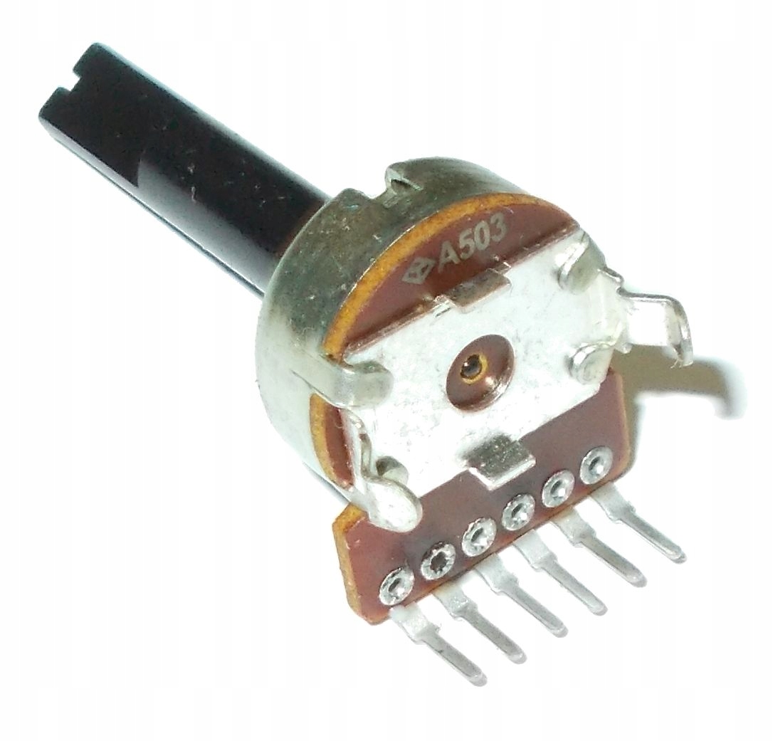 

Potencjometr Obrotowy 50k A50k A503 6nóżek (3810)