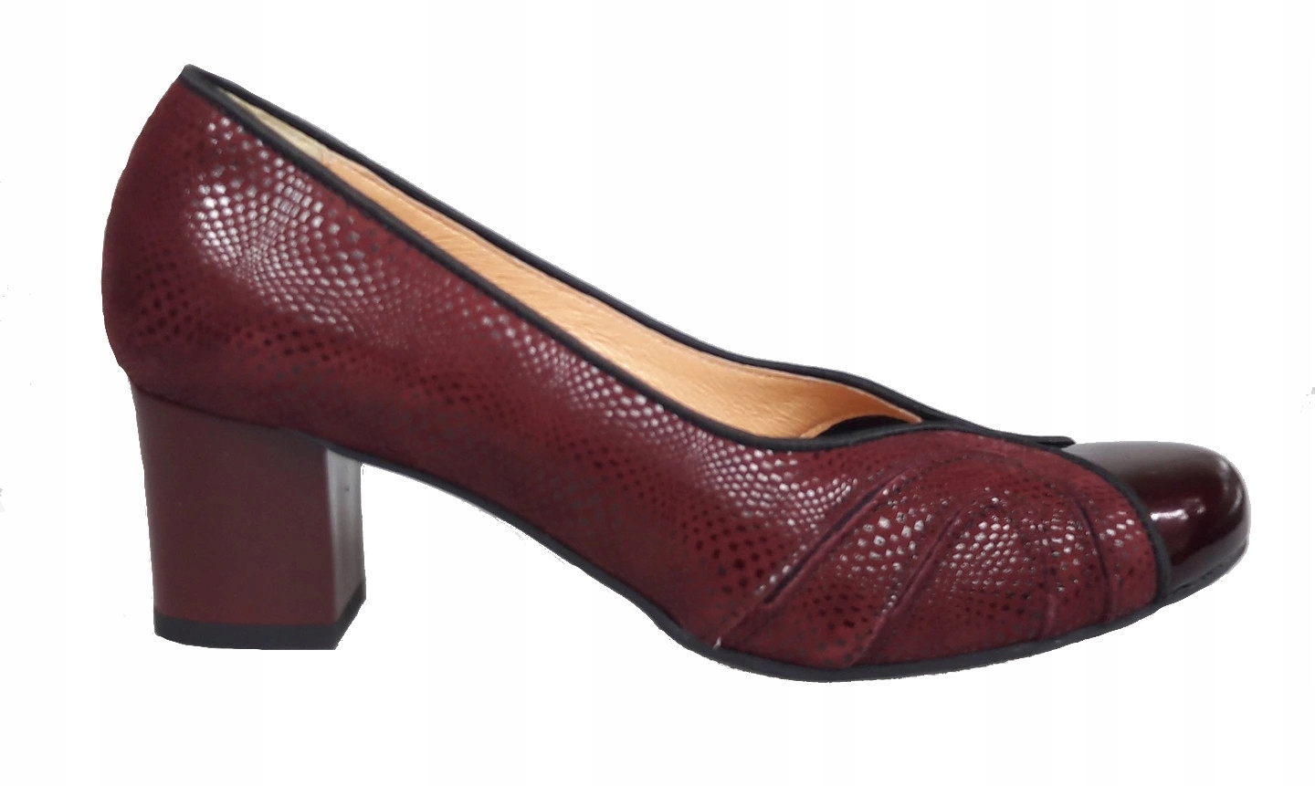 Darex Czółenka C-395/70 Bordo vel. 40