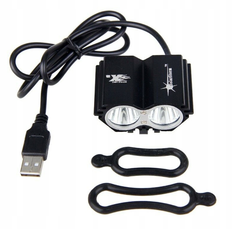 Lampka rowerowa LED Solarstorm x2 CREE USB Kod producenta Solarstorm x2 USB