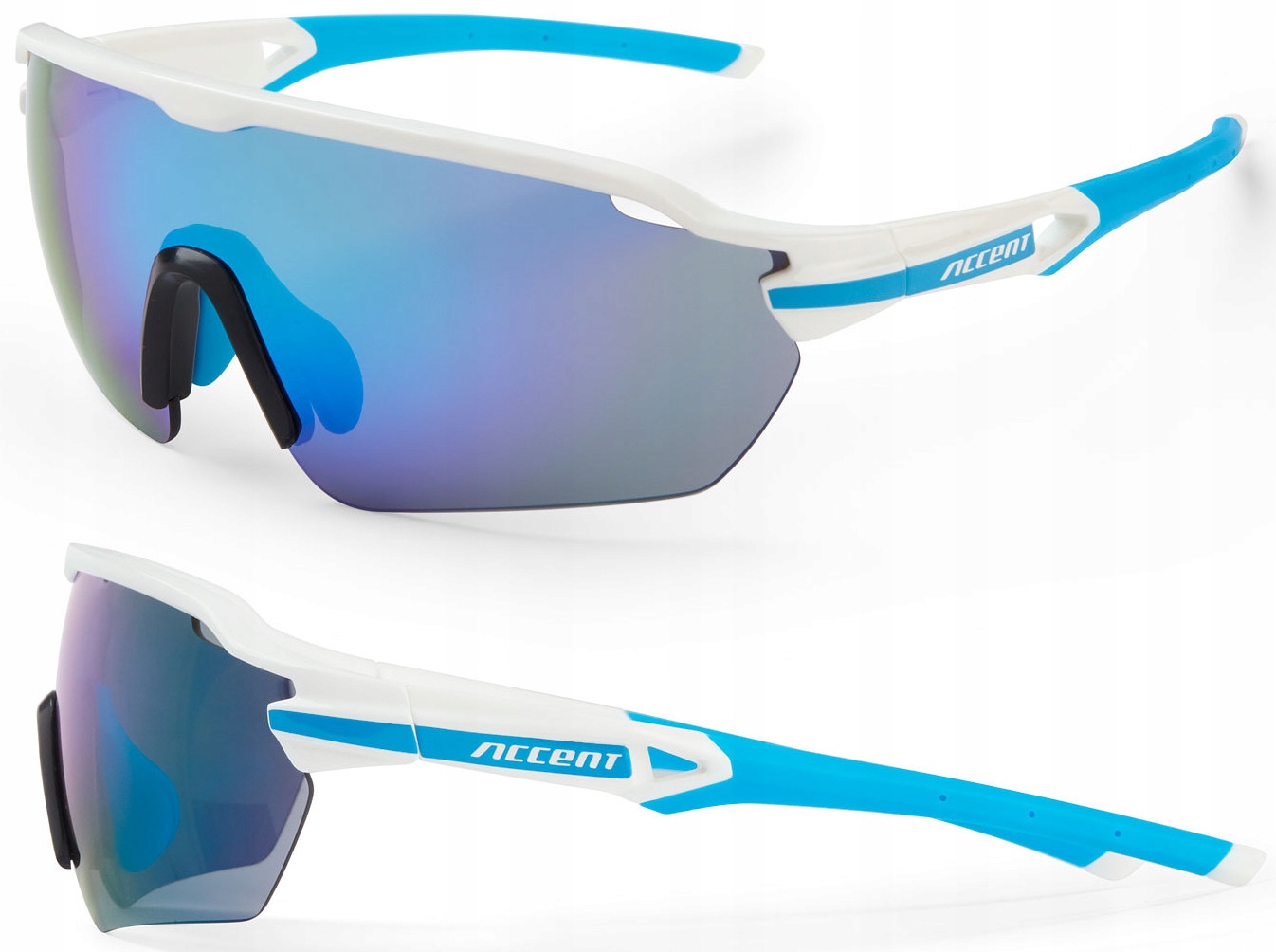 Cyklistické brýle Accent Reflex 2 skla Pouzdro