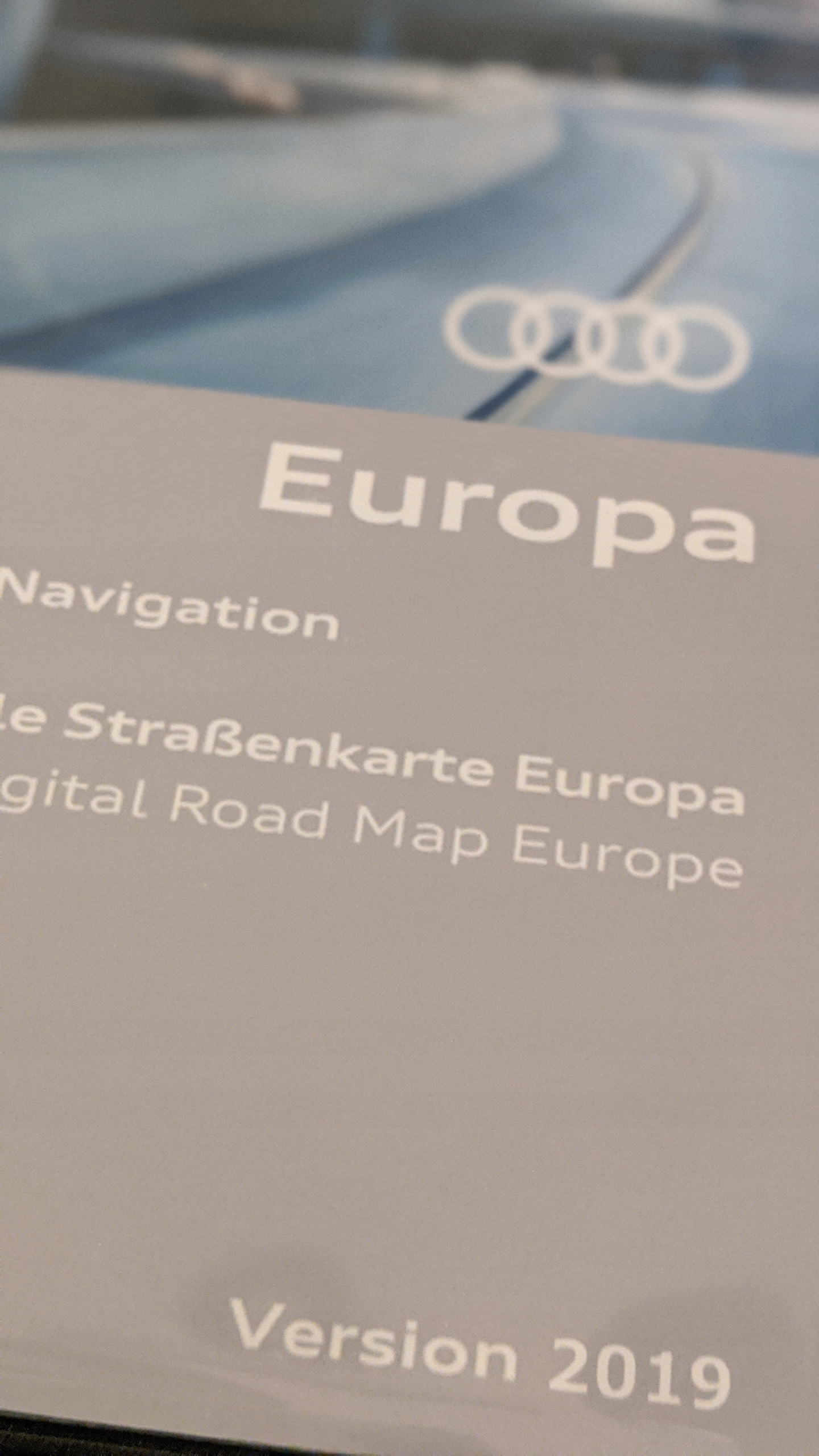 Płyta DVD Mapa Nawigacja AUDI MMI 2G 2019