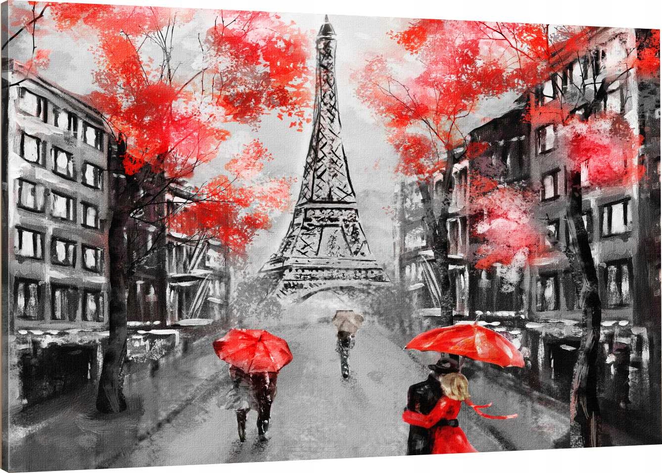 

Obraz Na Płótnie Namalowany Paryż 120X80 800 Wz