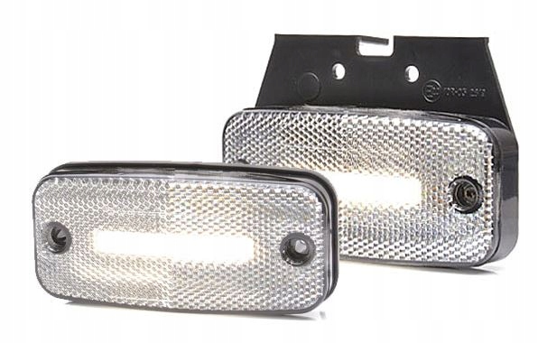 ŚWIATŁO LAMPA POZYCYJNA BIAŁA LED OBRYS LED 12/24V