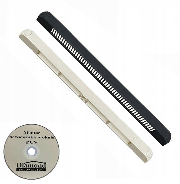 Nawiewnik do okna Fvent 1250F ANTRACYT/BIAŁY