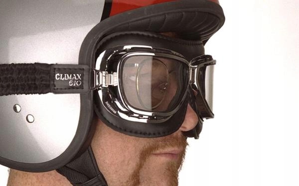 SŁONECZNE GOGLE KASKI MOTOCYKLOWE CLIMAX 510 SKÓRA Kolor oprawy inny