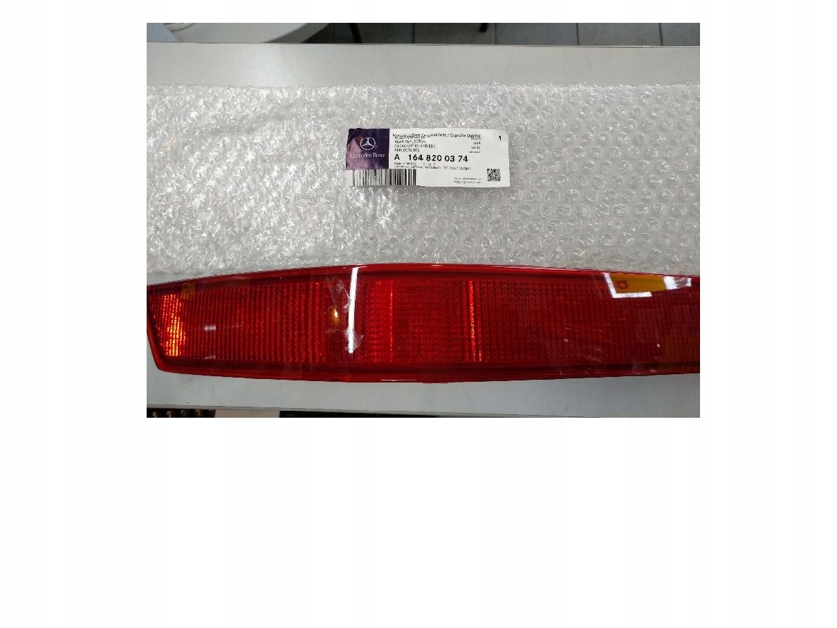 ODBLASK ZDERZAKA MERCEDES ML NOWY ORYGINAŁ W164